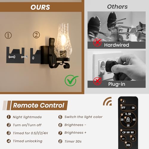 Battery Operated Wall Sconces
