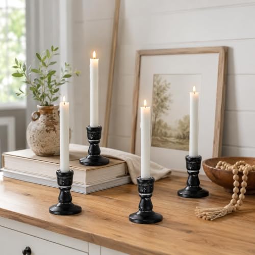 Wooden Taper Candle Holders