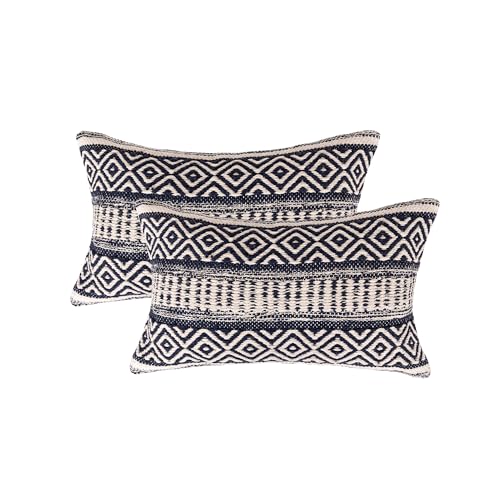 REDEARTH · Textured Throw Pillow Cushion Covers