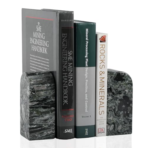 Luxury Marble Bookends for Shelves