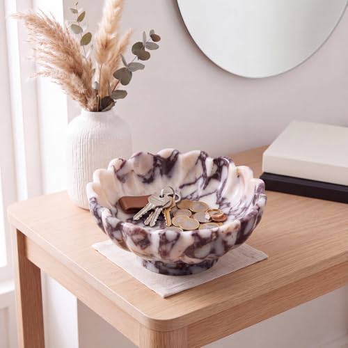 Marble Pedestal Bowl