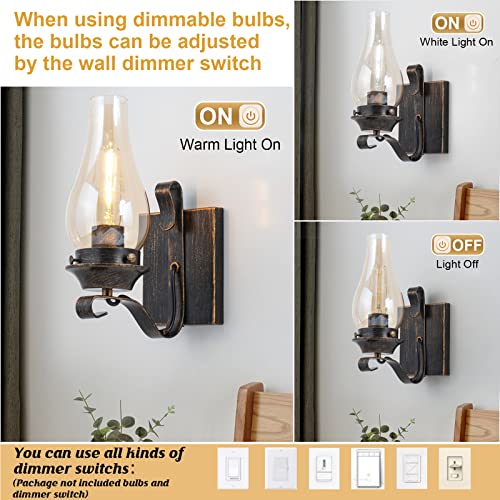 Retro Rustic Wall Lamps