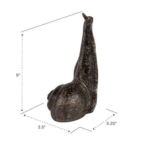 Decorative Distressed Cast Iron Snail