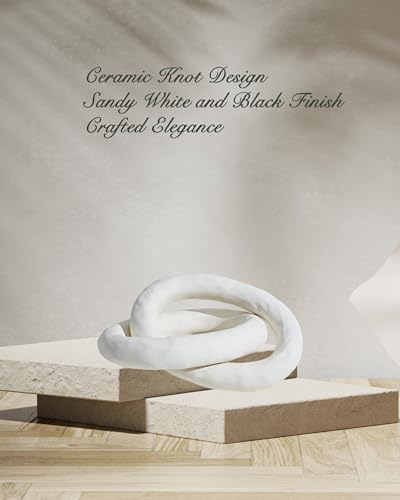 Knot Inspired Modern Ceramic Cafe Décor