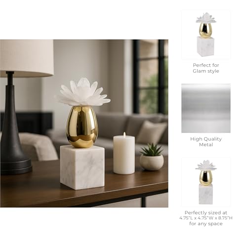 Teardrop Shaped Figurine for Room and Book Shelf Decor
