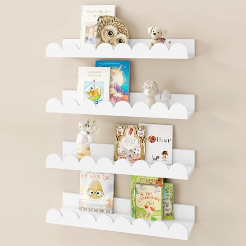 White Picture Ledge for Wall