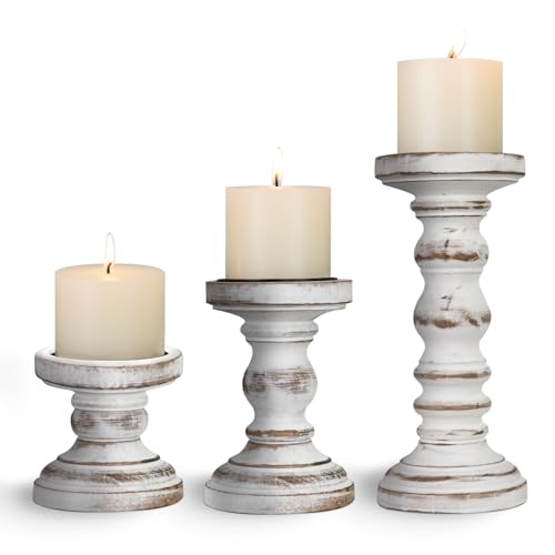Candle Holder for Pillar Candle Set
