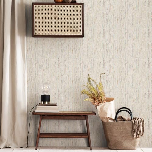 Woven Wallpaper Peel and Stick Colorful Paint Grasscloth Contact Paper Textured Waterproof Self Adhesive Stick on Wallpaper