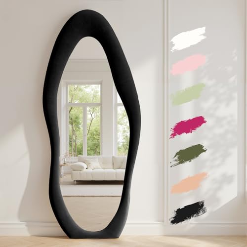 Full Length Mirror Irregular Wavy Full Body