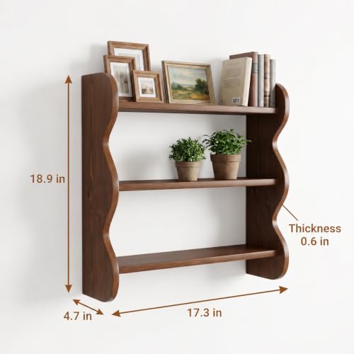 3-Tier Shelf, 10-Min Install, Upgraded Joinery