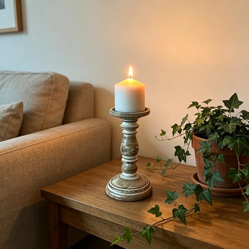 Wood Candle Holder. Ideal Gift and Use for Weddings