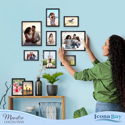 Combination Picture Frames Set