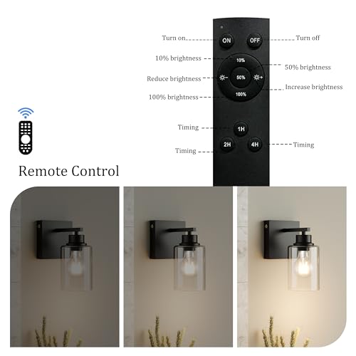 Battery Operated Wall Sconce