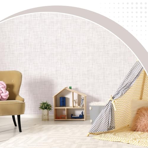Light Color Grasscloth Wallpaper