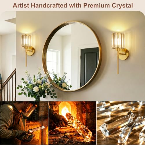 2 Pack Crystal Battery Operated Set of Two