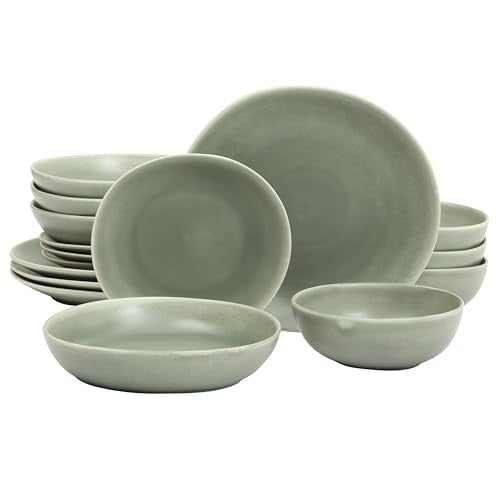 Malibu Laguna Zion Echo Bay Reactive Glaze Dinnerware Sets