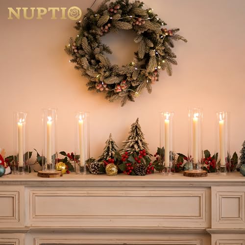 Hurricane Glass Candle Holders