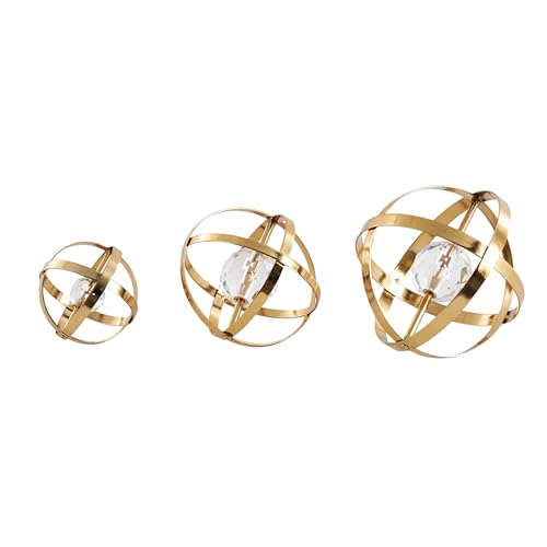 Modern Metal Geometric Sculpture