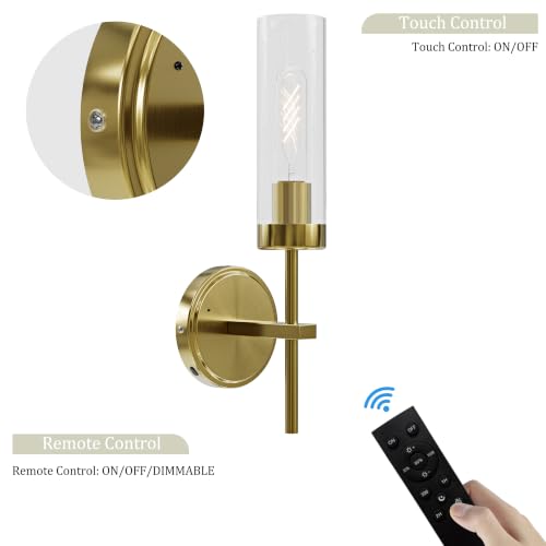 Battery Operated Wall Sconce