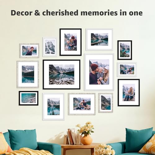 Multi Sizes Picture Frame for Wall and Tabletop Display