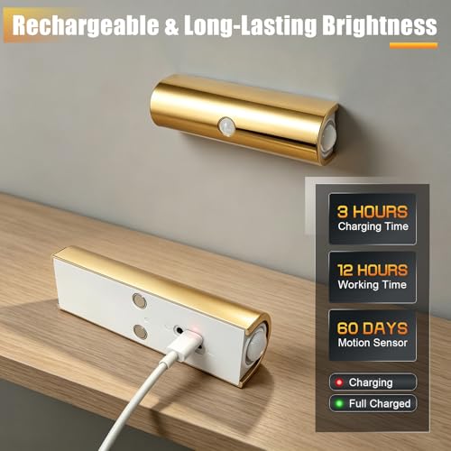 2 Pack Motion Sensor Wall Light
