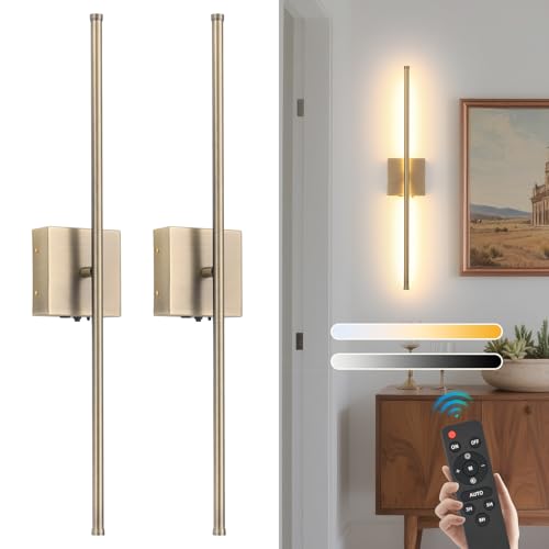 Battery Operated Wall Sconces with Remote Control