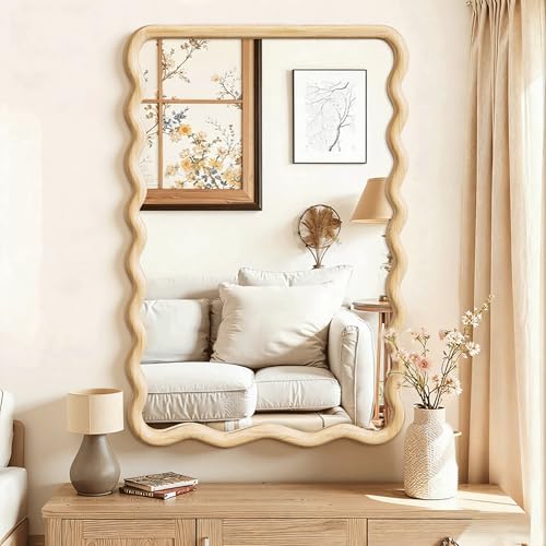 Full Length Wavy Mirror