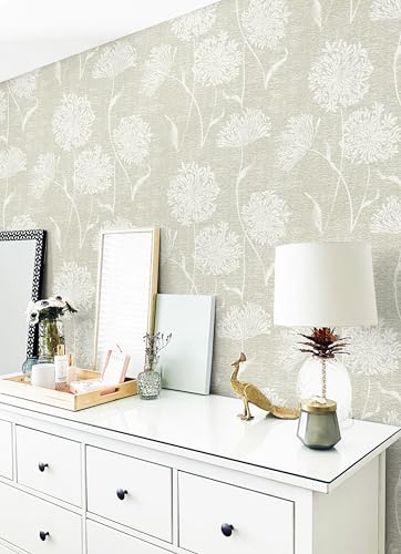 Peel and Stick Wallpaper Floral Contact Paper Removable Wallpaper