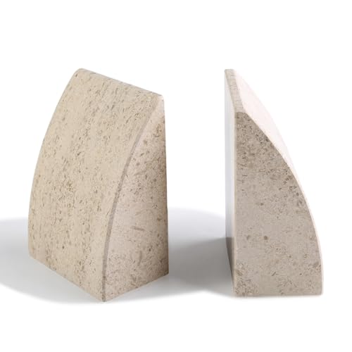 Marble Bookends for Shelves