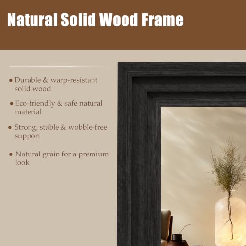 Wood Full Length Mirror