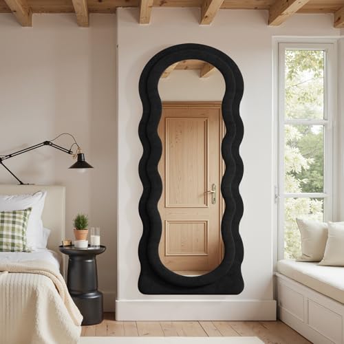 Full Length Mirror Irregular Wavy Full Body