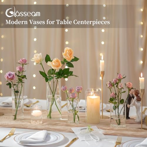 Hurricane Candle Holder Set