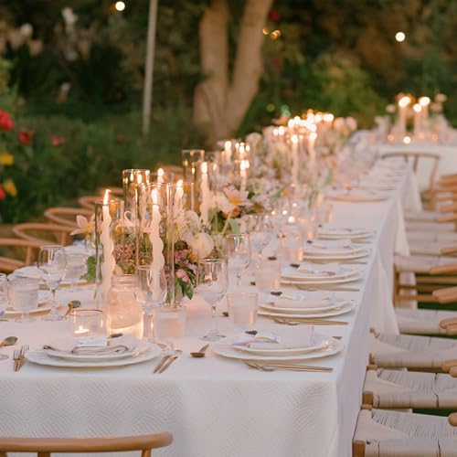 Hurricane Candle Holder Glass