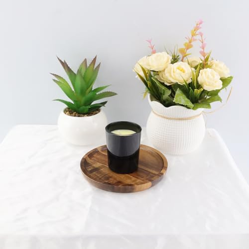 Wood Candle Holder Farmhouse Decor