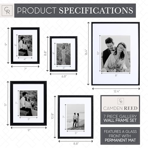 7 Piece Gallery Wall Frame Set