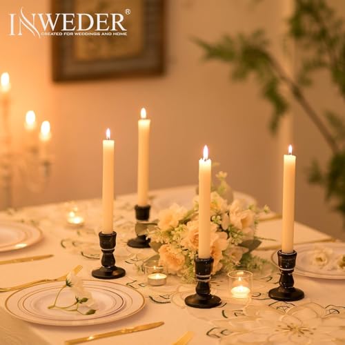 Wooden Taper Candle Holders