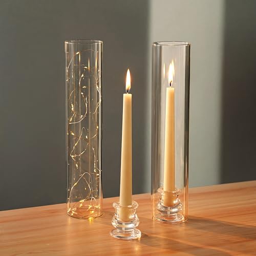 Taper Candle Holders Glass