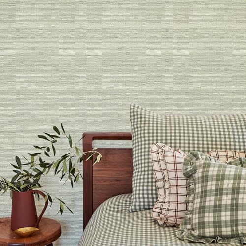 Grasscloth Peel and Stick Wallpaper Textured Wall Paper