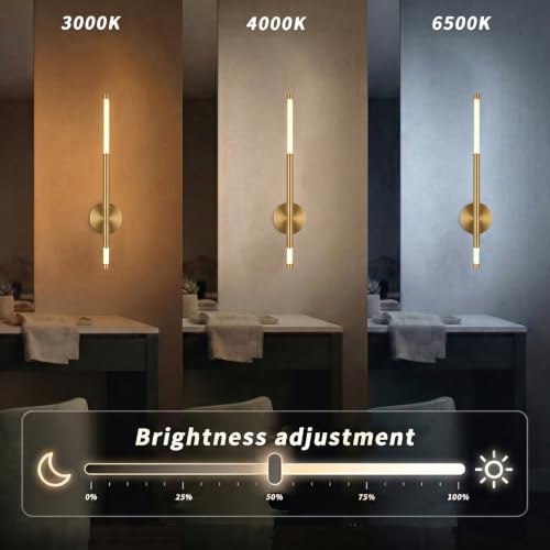 Battery Operated Wall Sconce Set of 2 Peel and Stick with Remote