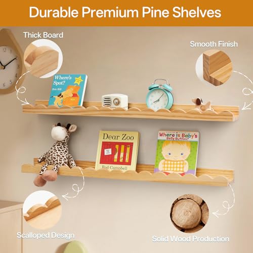 Floating Shelves Picture Ledge Shelves Wall Mounted