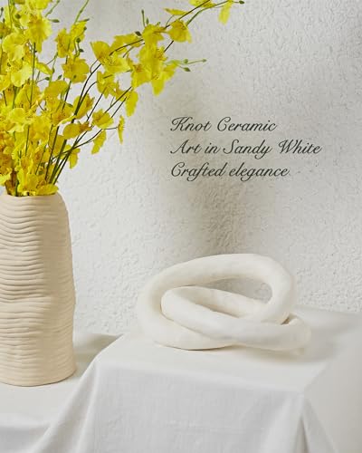 Knot Inspired Modern Ceramic Cafe Décor