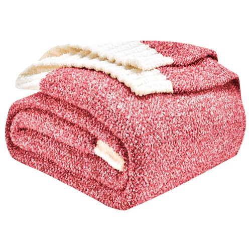 Super Soft Fullfy Microfiber Reversible Knitted Blankets