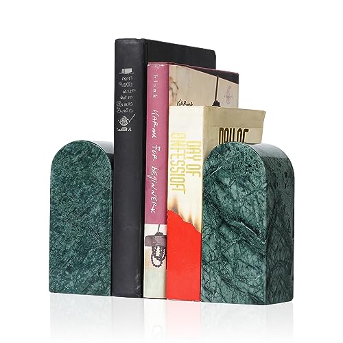 Luxury Marble Bookends for Shelves