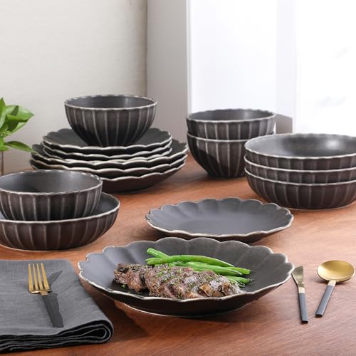 Malibu Laguna Zion Echo Bay Reactive Glaze Dinnerware Sets