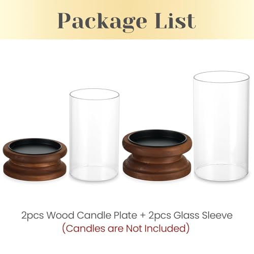 Hurricane Glass Candle Holder