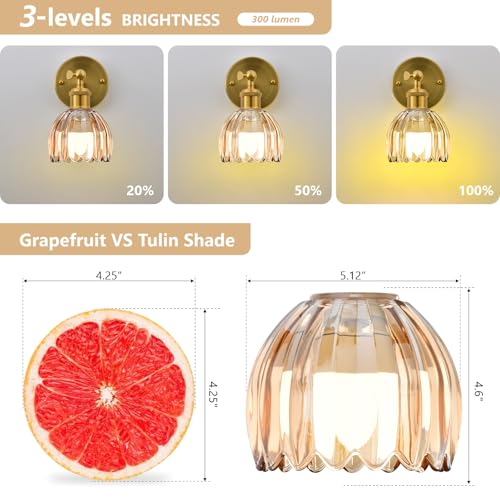 Vintage Battery Operated Wall Sconce