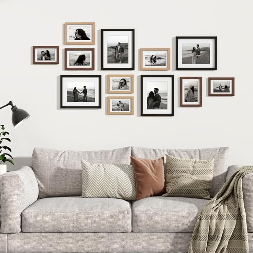 12 Pack Picture Frames Collage Wall Decor