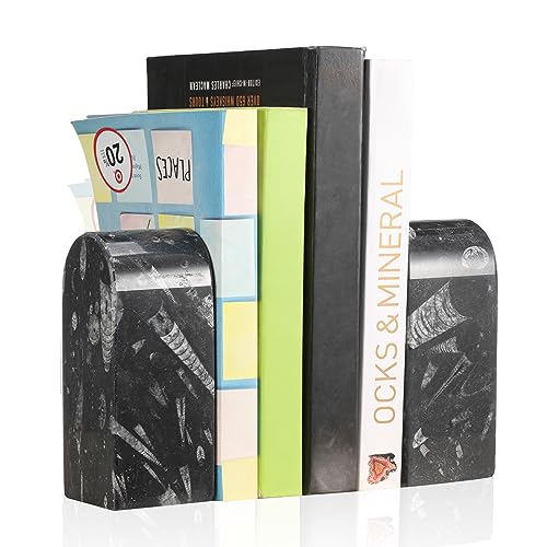 Luxury Marble Bookends for Shelves