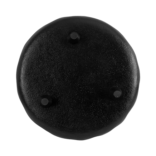 Alessia Modern Decorative Scalloped Round Footed Metal Tray