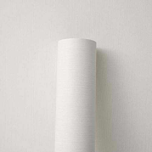 Wallpaper Grasscloth Peel and Stick Wallpaper Fabric Textured Contact Paper Faux Linen Wallpaper Vintage Matte Frosted Waterproof Wallpaper for Bedroom Bathroom Kitchen